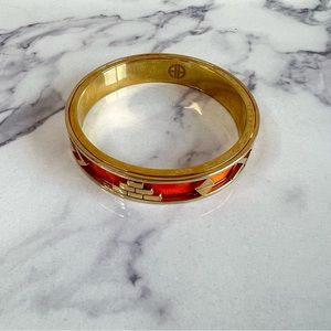 House of Harlow orange bangle
